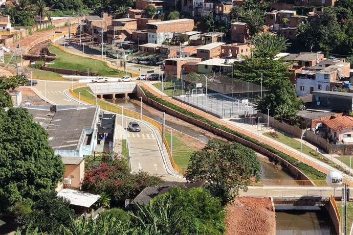 Obra de R$ 251 milhões reduz risco de alagamentos e transforma área de quatro bairros de Salvador