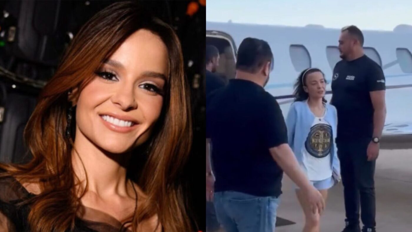 Magreza de Maiara volta a preocupar fãs após flagra em aeroporto; assista