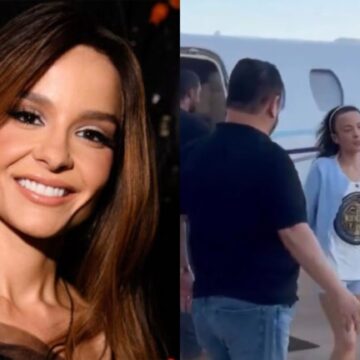 Magreza de Maiara volta a preocupar fãs após flagra em aeroporto; assista