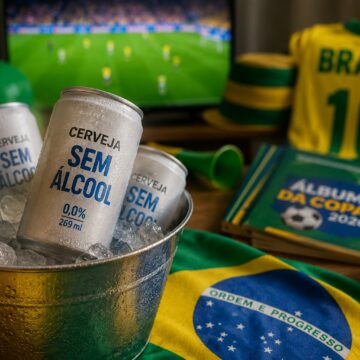 Buscas por cerveja sem álcool crescem 985% antes da Copa de 2026, aponta levantamento