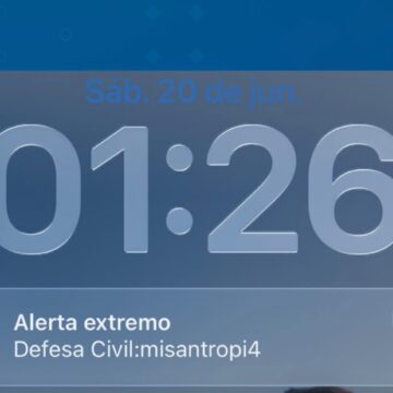 “Misantropia”: alerta extremo enviado a celulares gera confusão em cinco capitais brasileiras