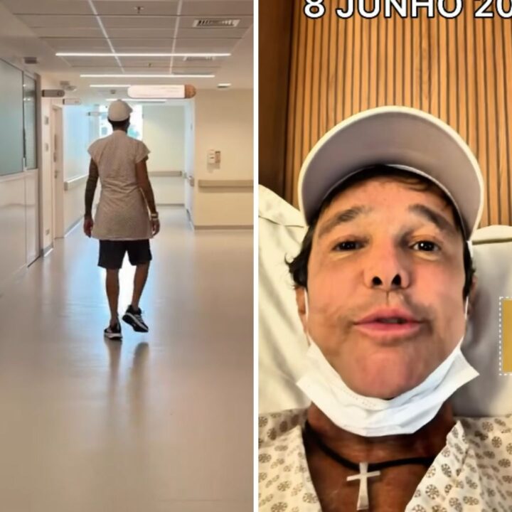 Netinho celebra avanço no tratamento e faz primeira caminhada; veja vídeo