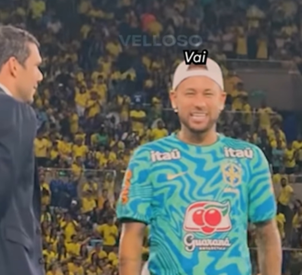 Leitura labial revela conversa de Neymar com presidente da CBF durante amistoso da Seleção