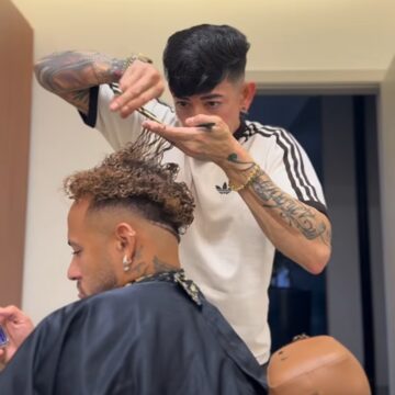 Neymar Jr. muda de visual para a Copa do Mundo