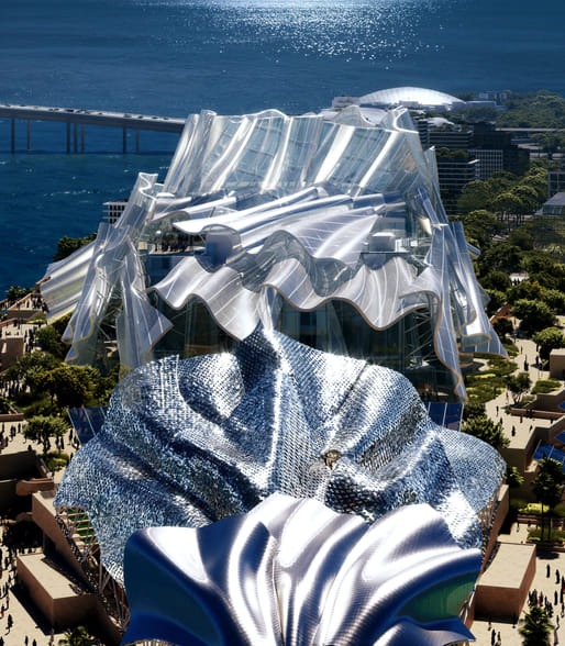 Obra de último projeto de Frank Gehry é iniciada em Abu Dhabi; veja como será