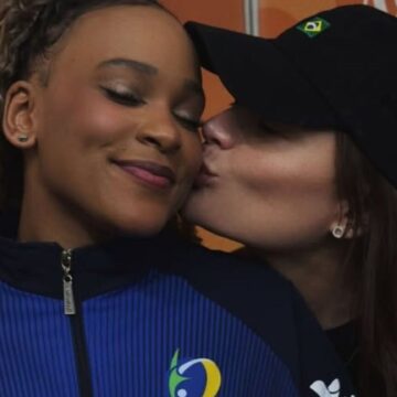 Rebeca Andrade se pronuncia após rumores de namoro com mulher