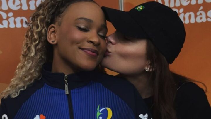 Rebeca Andrade se pronuncia após rumores de namoro com mulher