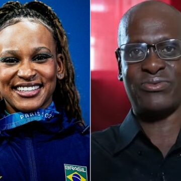 Rebeca Andrade se manifesta pela primeira vez após morte do pai