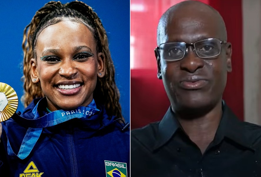 Rebeca Andrade se manifesta pela primeira vez após morte do pai