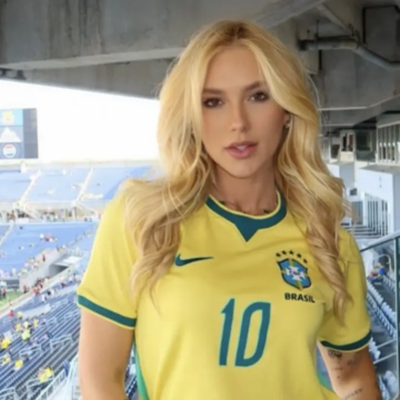 Virginia estreia no ‘Domingão’ e comenta gol de Vini Jr. em meio a rumores de reconciliação