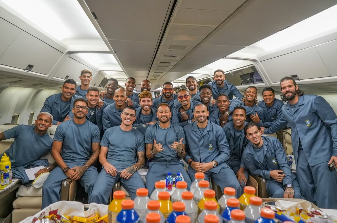 Seleção Brasileira embarca para a Copa do Mundo de 2026; veja vídeo