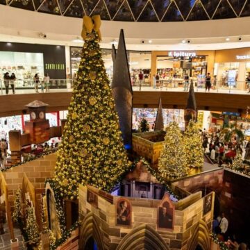 Shopping Paralela conquista prêmio nacional com Natal inspirado em Harry Potter