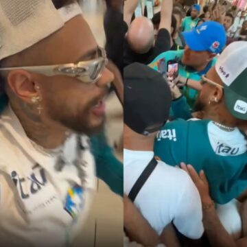 Sósia de Neymar confunde fãs e causa correria em shopping nos Estados Unidos