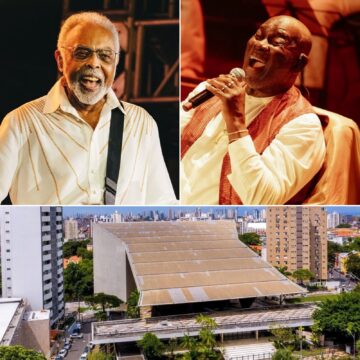 TCA reabre em julho com shows de Gilberto Gil e Lazzo Matumbi