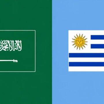 Arábia Saudita x Uruguai, onde assistir ao vivo na estreia do Grupo H da Copa do Mundo