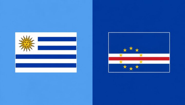 Uruguai x Cabo Verde, onde assistir ao vivo pela Copa em grupo aberto após empates na estreia