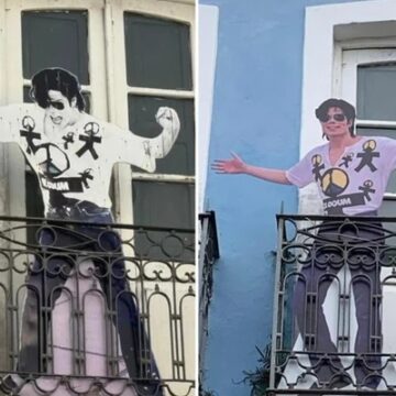 Pelourinho ganha novo totem em homenagem a Michael Jackson