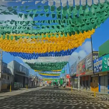 Santo Antônio de Jesus aposta em decoração inspirada na Copa para o São João 2026