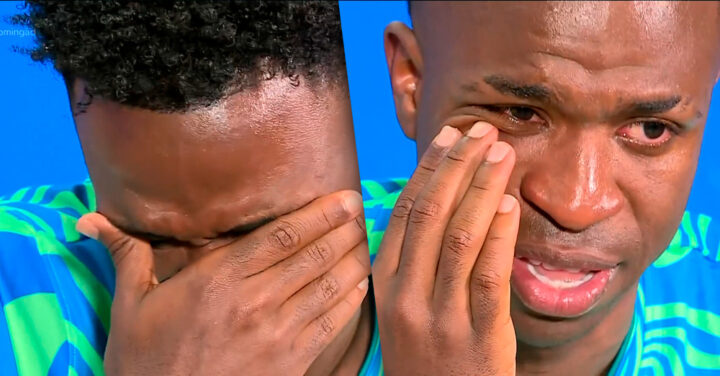 Vini Jr. chora com homenagem da avó e desabafa sobre hexa: ‘Sexta estrela está demorando muito’