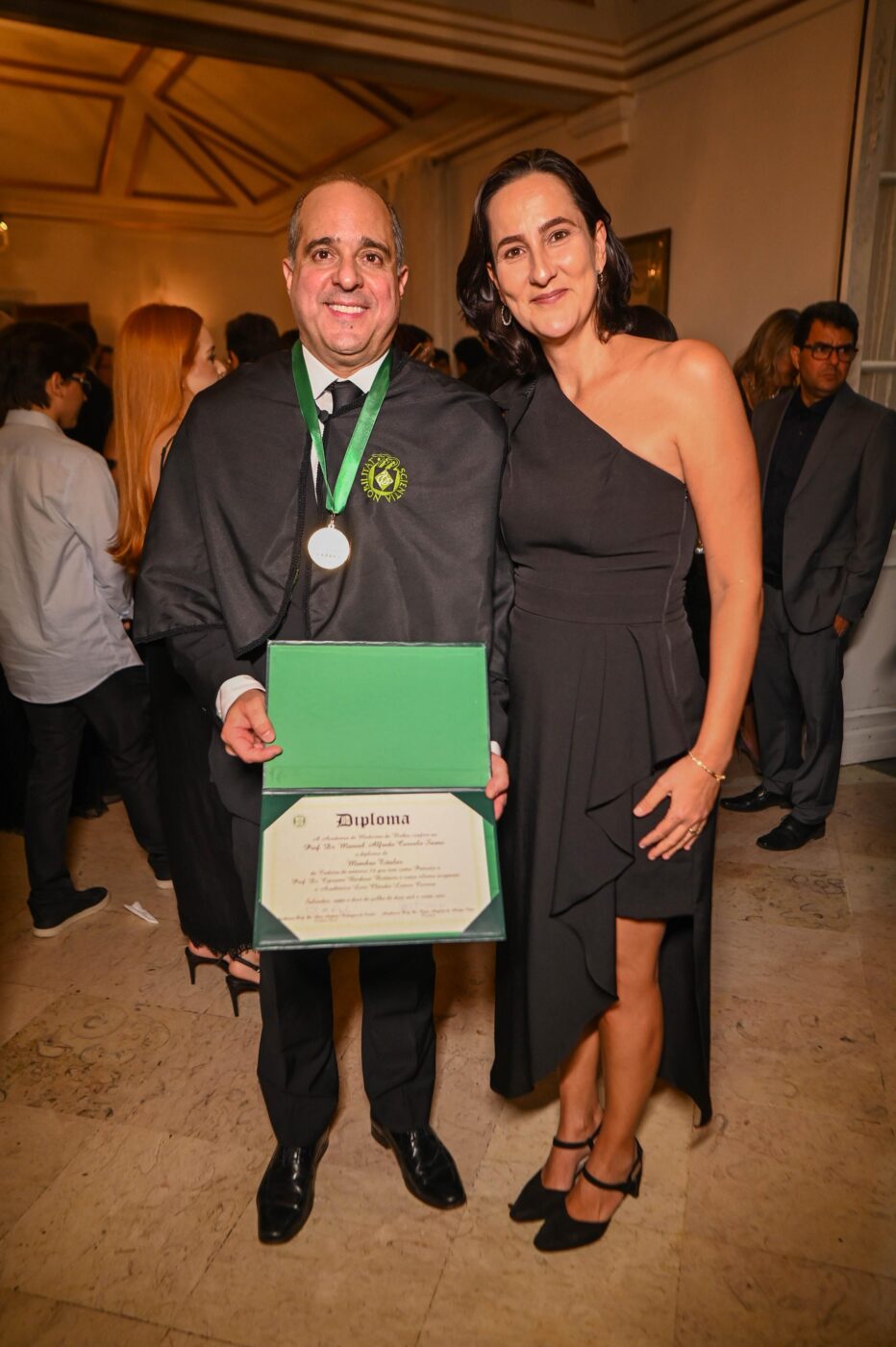 Manoel Sarno e Lilian Medeiros
