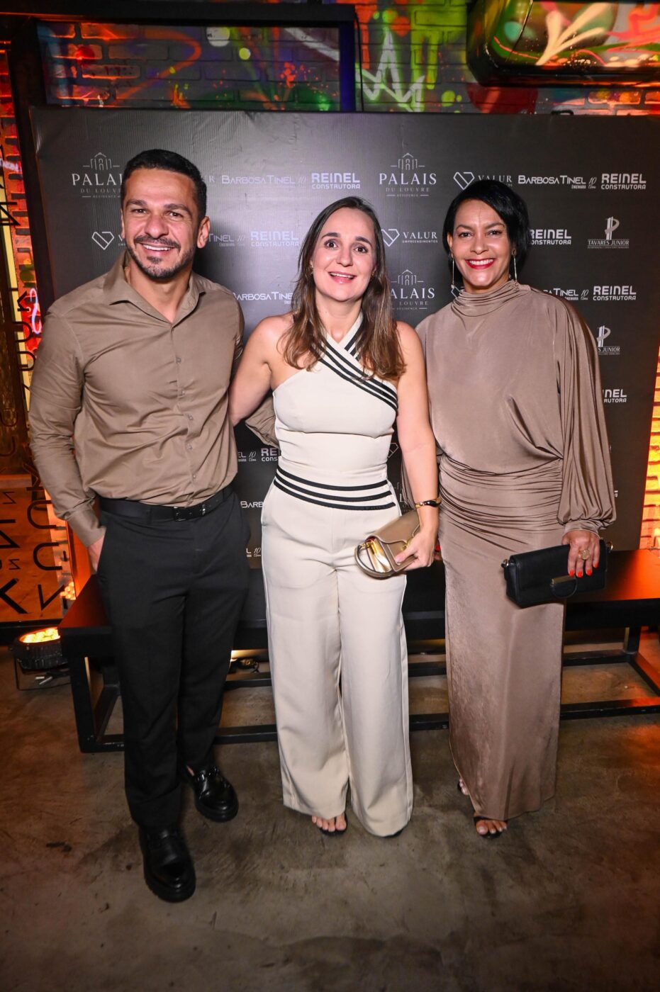 Uelberte, Suzelle Andrade e Jaqueline Oliveira