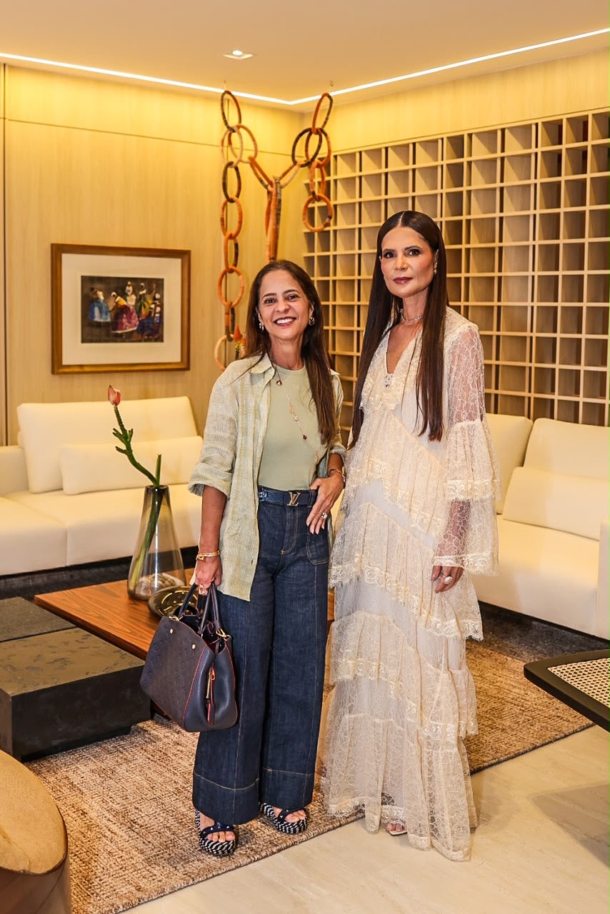 Ana Evangelista e  Lucy Bomfim