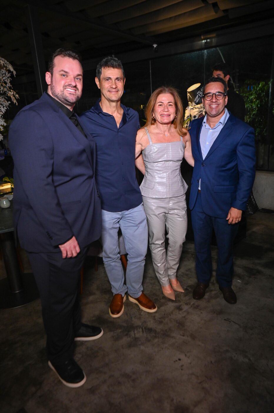 João Peixoto, Nilson Remedi, Joelza Pirajá e Lucas Mercês Viana