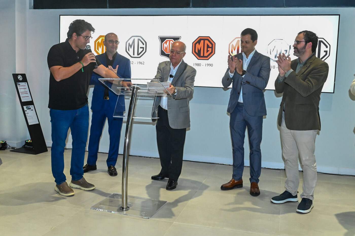 Inauguração da MG Inglaterra