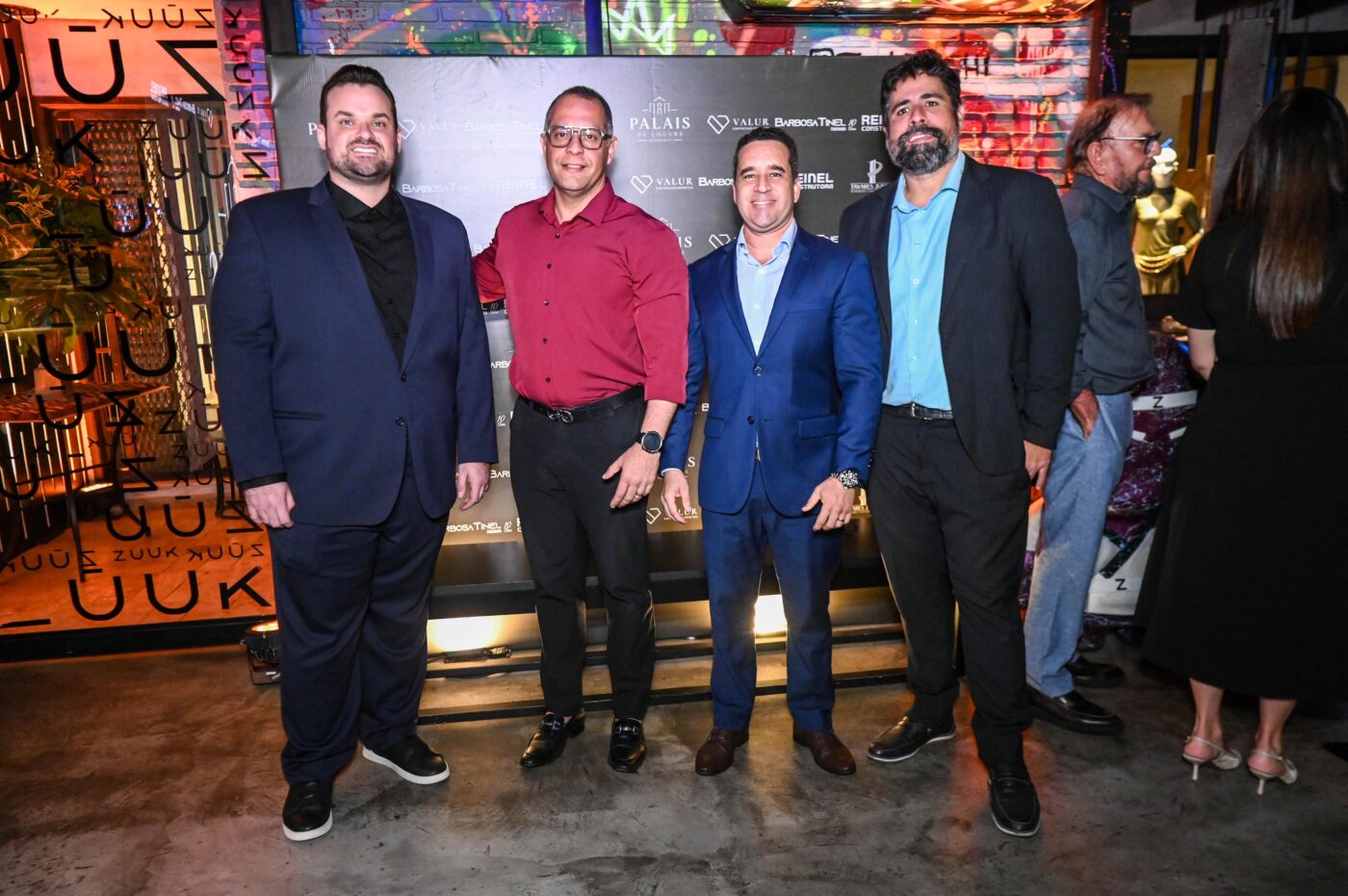 João Peixoto, Alan Rocha, Lucas Mercês Viana e Alexandre Abreu