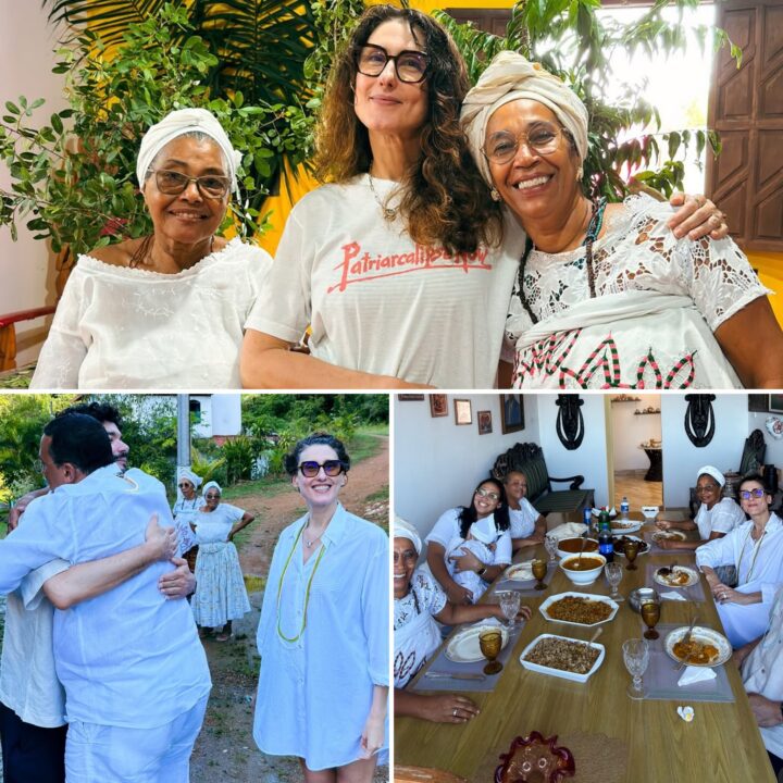 Paola Carosella visita terreiro no Recôncavo da Bahia