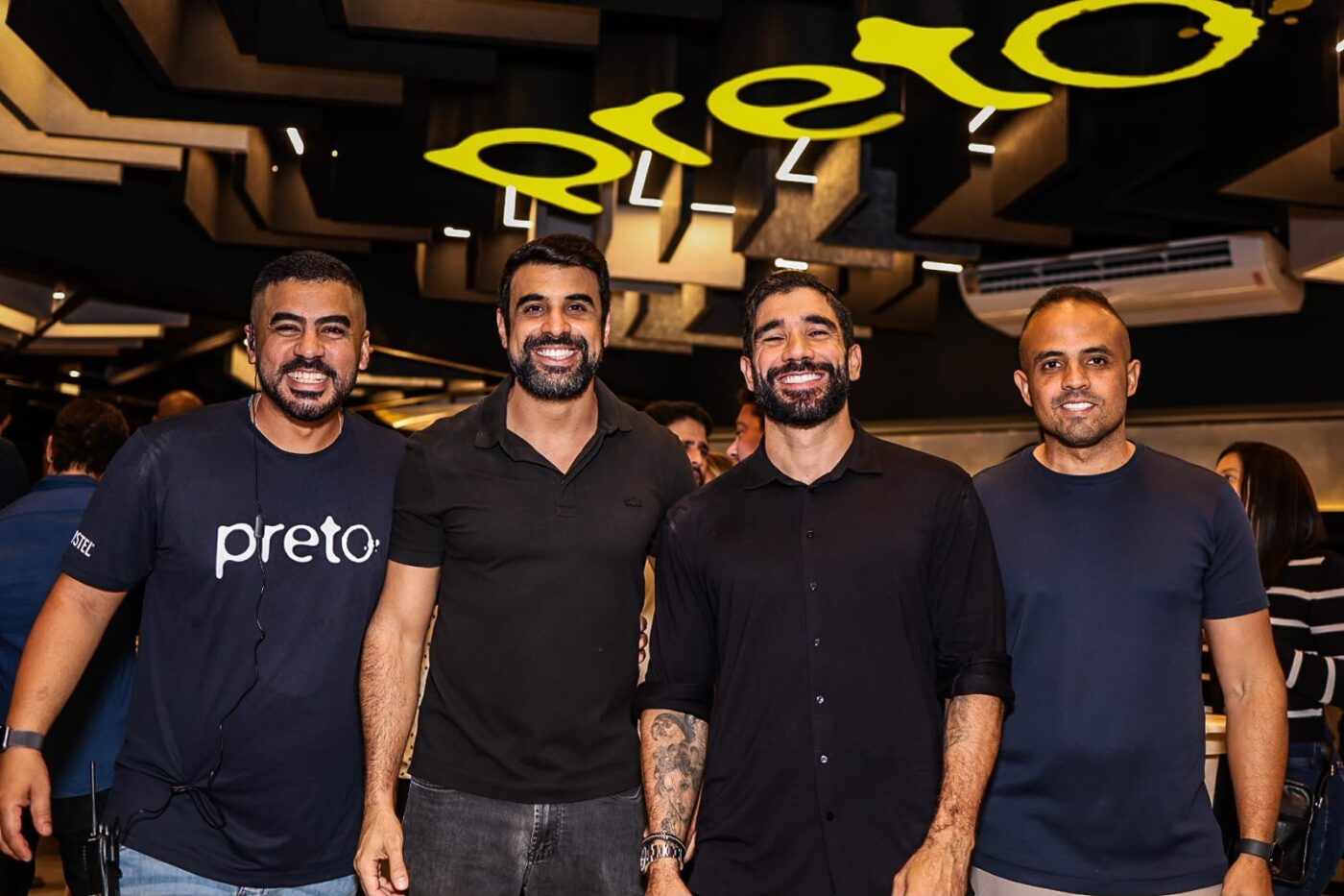 Jamil Máximo, Thiago Hanna, Gustavo Nilo e Nuno Júnior 