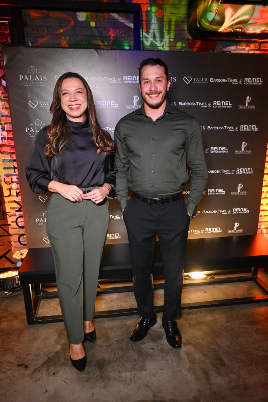 Vera Menezes e Moisés Oliveira