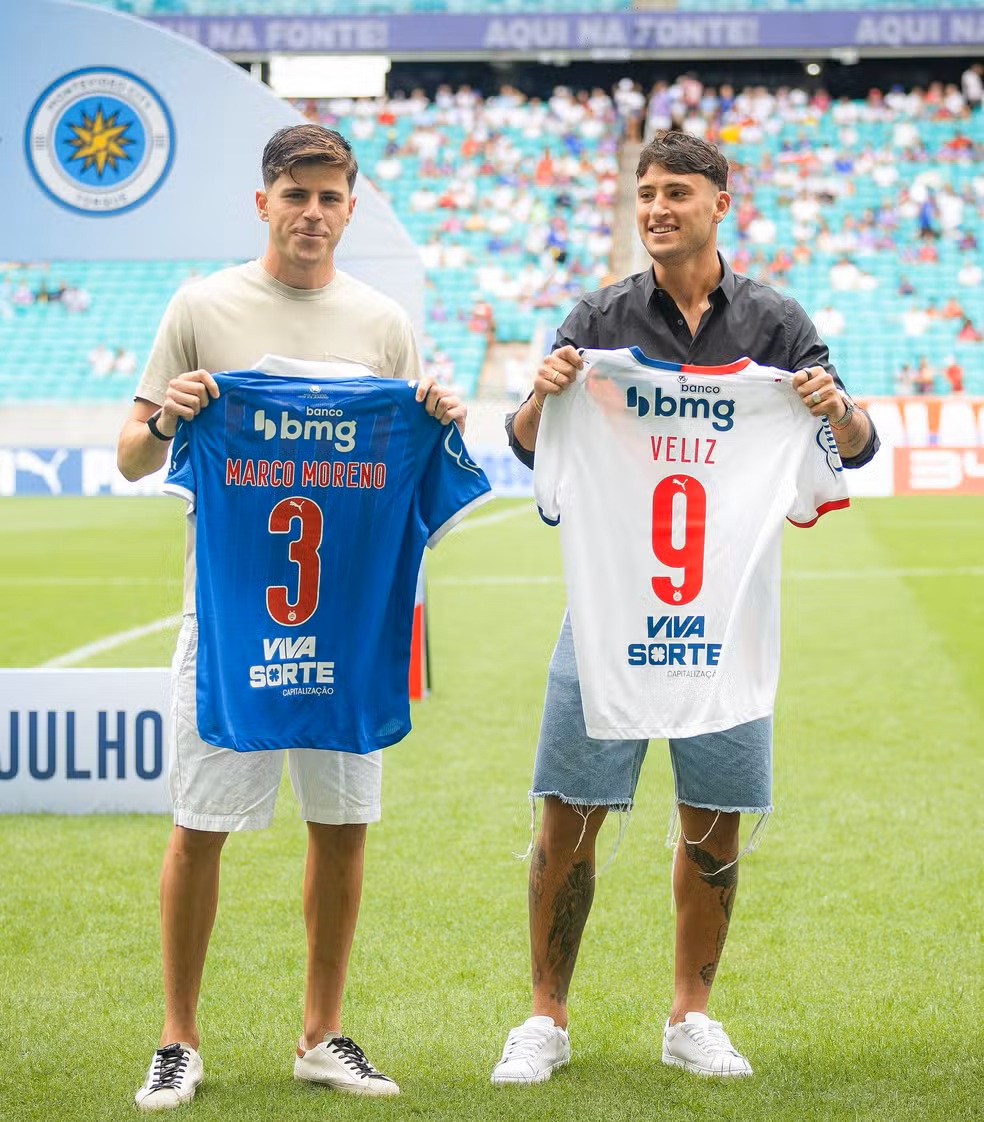 Com novos reforços, Bahia atinge limite de estrangeiros por jogo; entenda