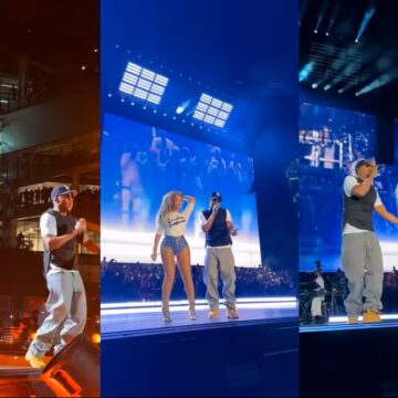 Beyoncé e Rihanna surpreendem fãs em shows de Jay-Z