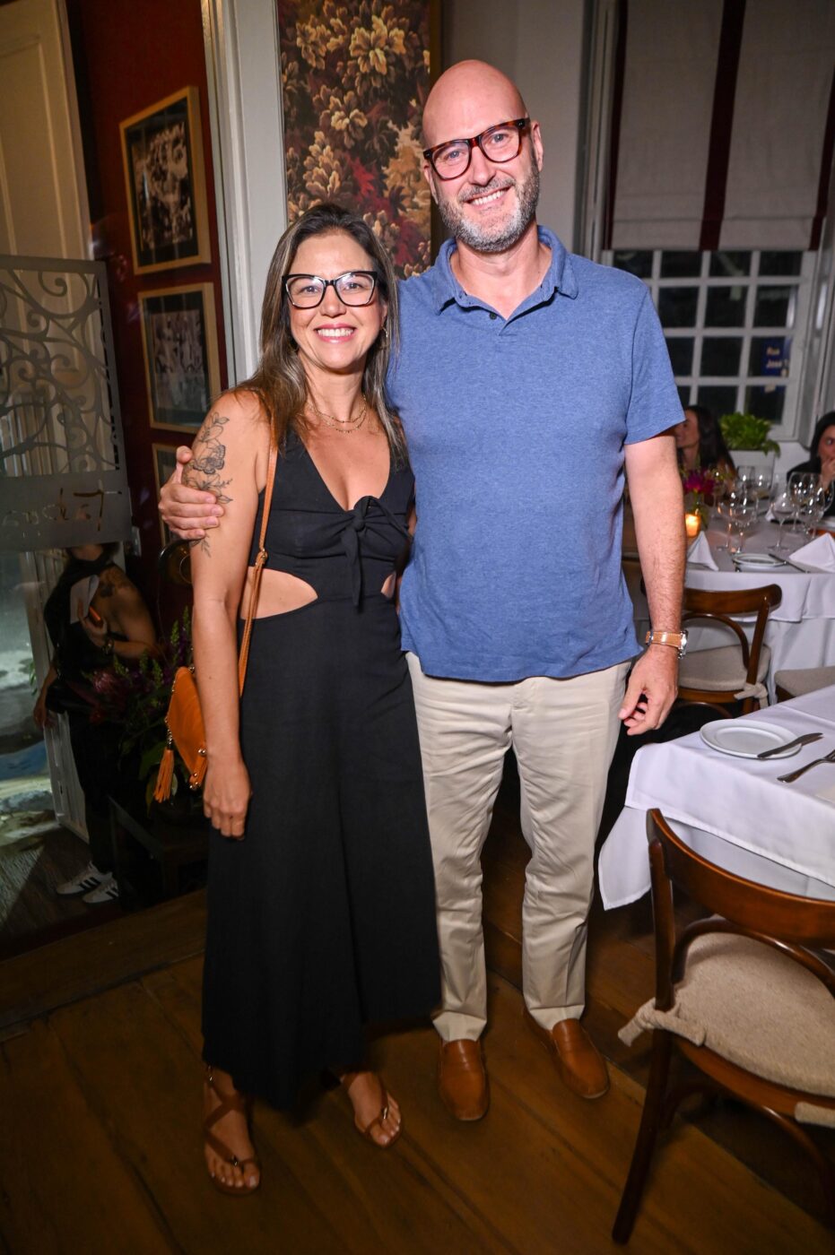 Perla Ribeiro e Stephen Bigelow