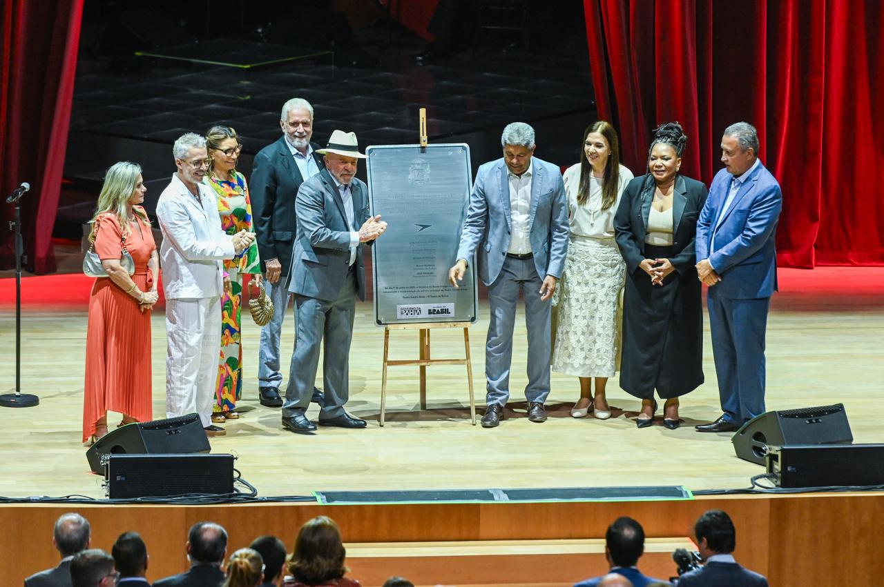 Reinauguração do Teatro Castro Alves 