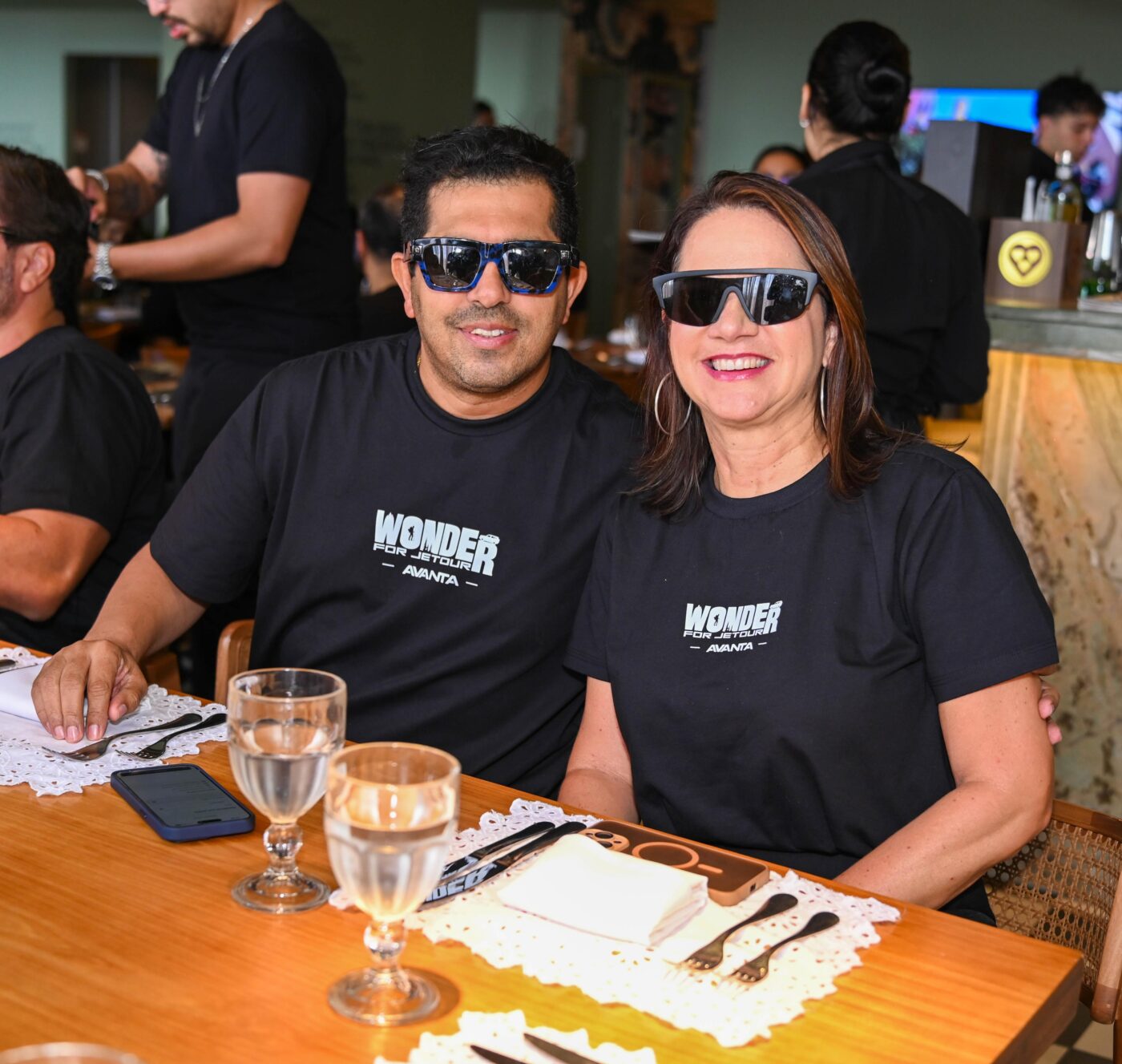 Jimmy Inácio e Pollyanna Caribé