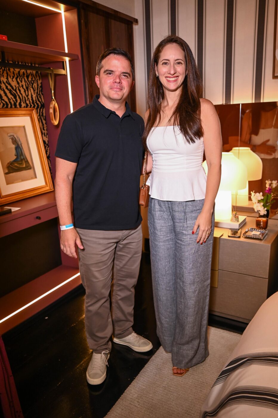Ricardo Farias e Carolina Pereira