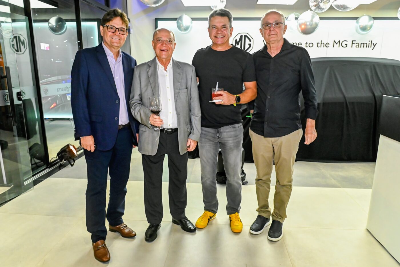 Barreto Goes, Antônio Jorge, Marcelo Souza e Mario Sampaio