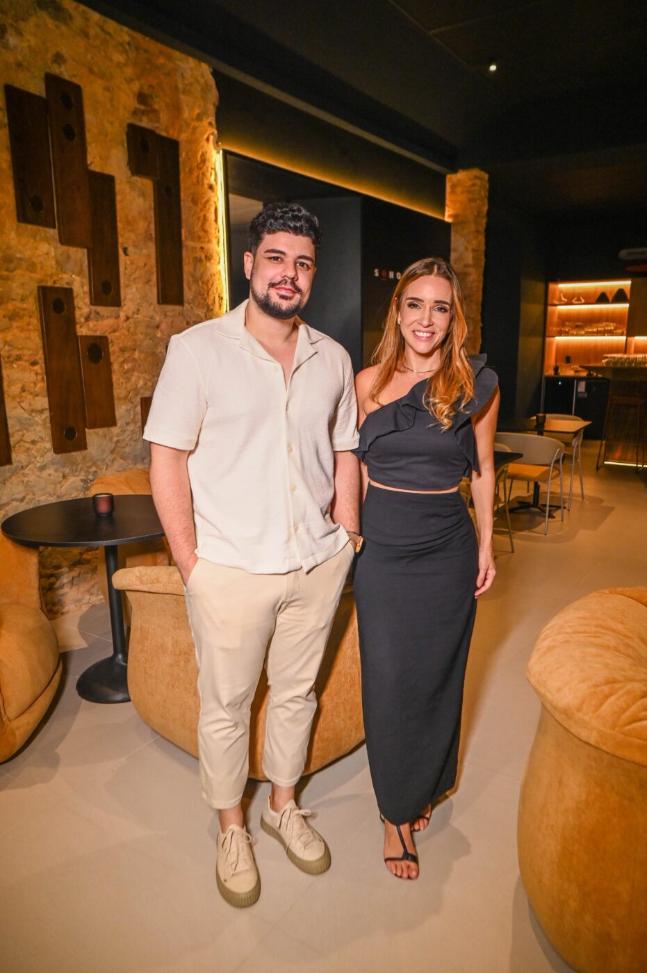 Marco Reis e Paula Riserio