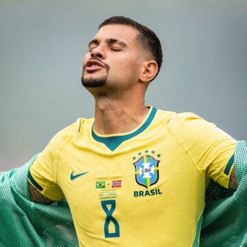 Bruno Guimarães desabafa após pênalti perdido: ‘Pior dor dos meus 28 anos’