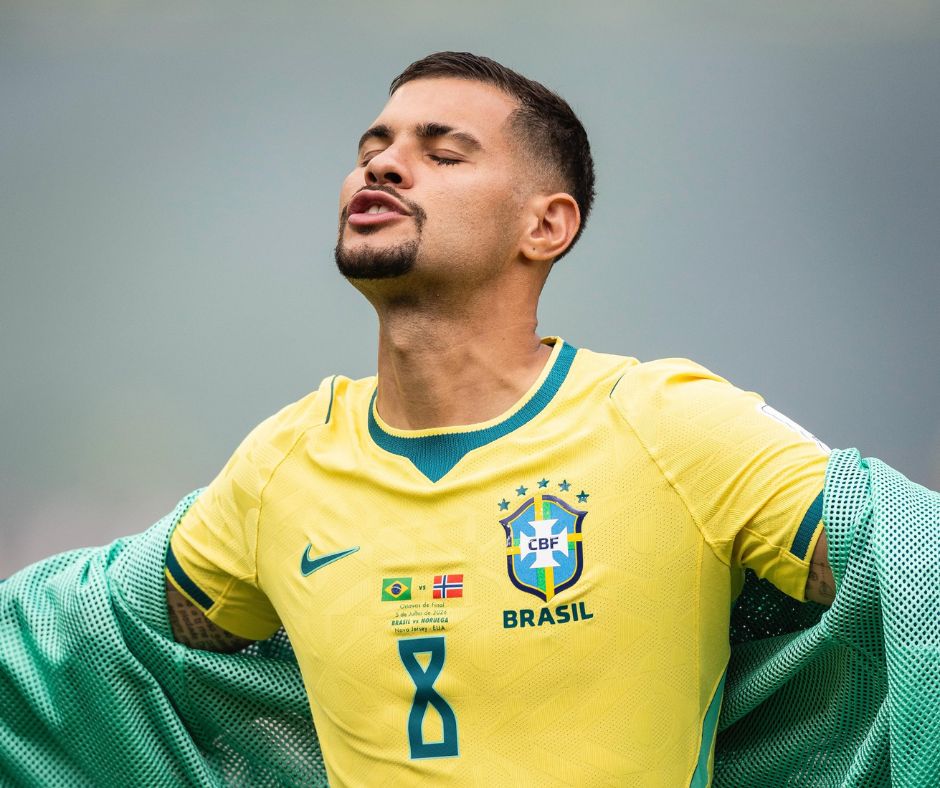 Bruno Guimarães desabafa após pênalti perdido: ‘Pior dor dos meus 28 anos’
