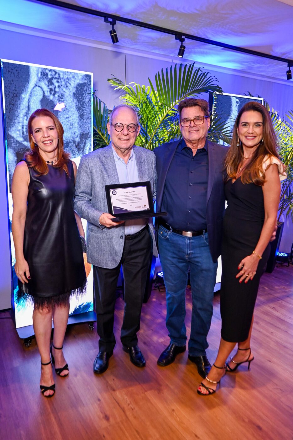 Iêda Crusoé Rebello, Paulo Flores, Clovis Vila Nova e Juliana Gonzalez