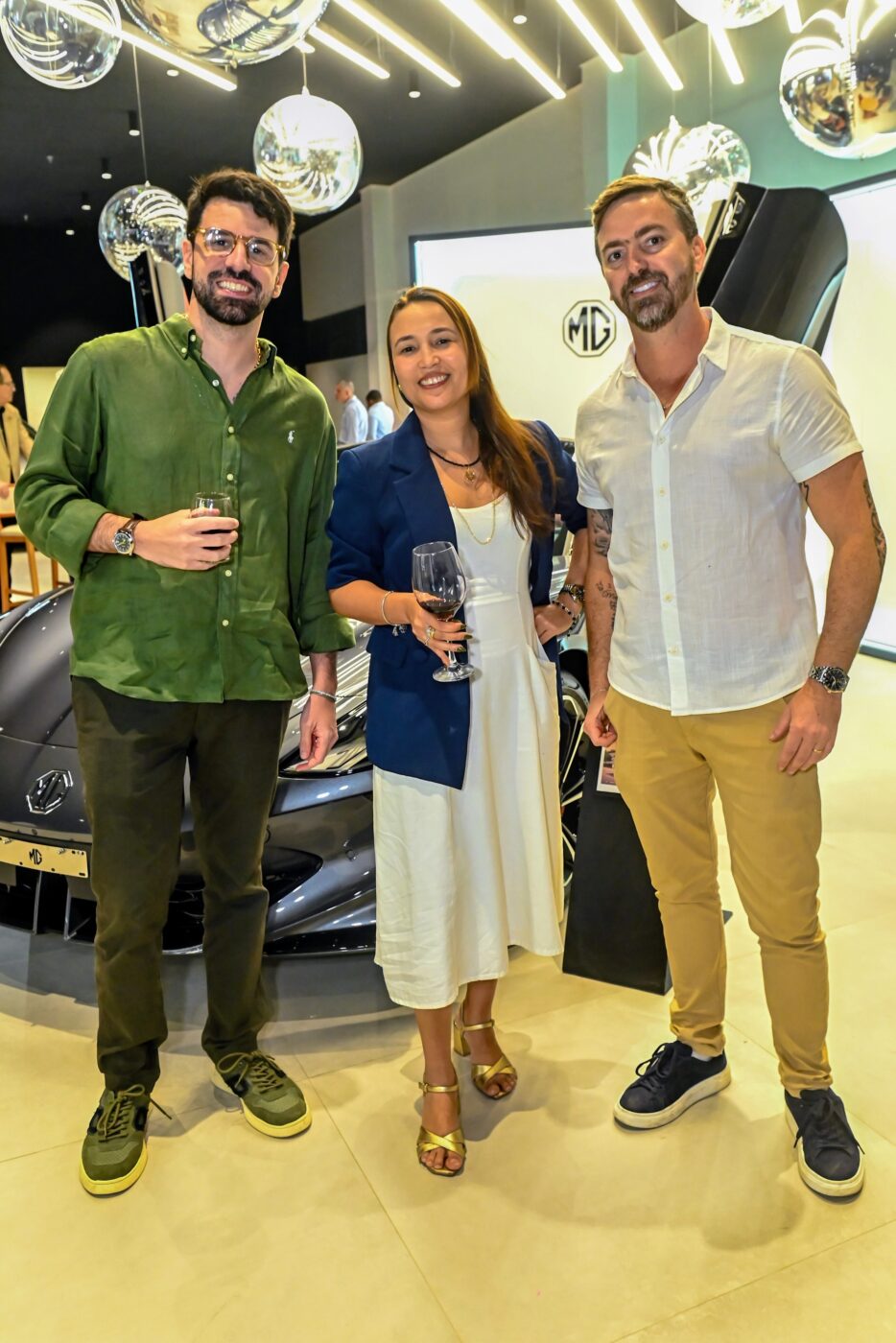 Joe Júnior, Kamila Andrade e Rodrigo Cambeses