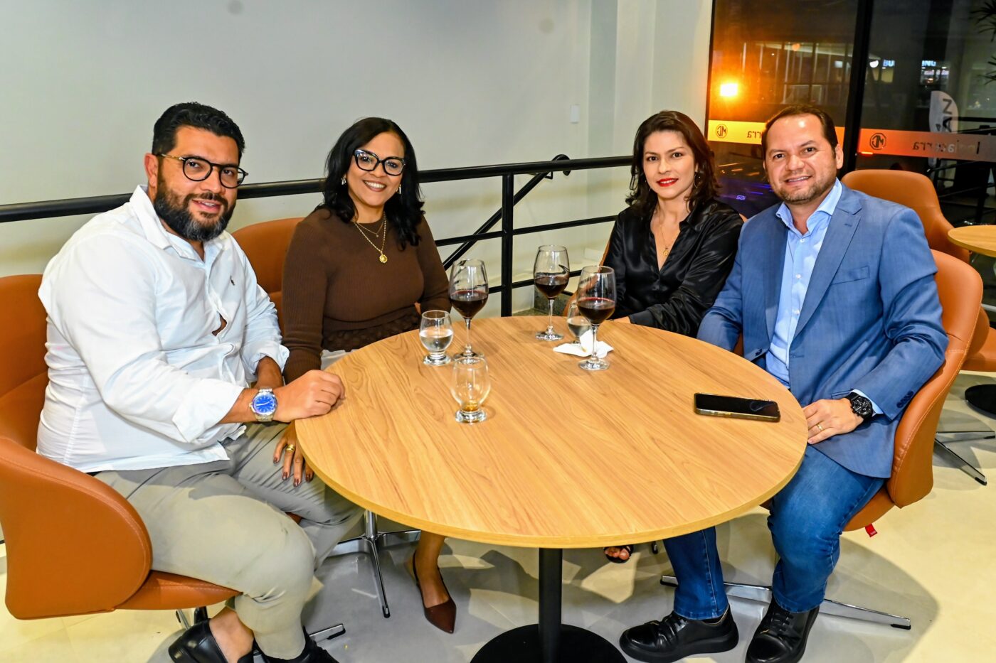 Rafael Nogueira, Luciana Lima, Ana Kelly e Marcelo Silva