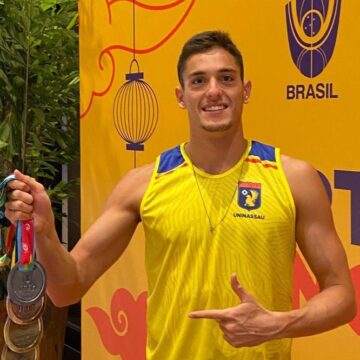 Nadador baiano vai representar o Brasil no principal torneio universitário das Américas