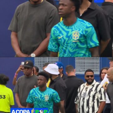 Jay-Z acompanha jogo do Brasil contra a Noruega em Nova Jersey