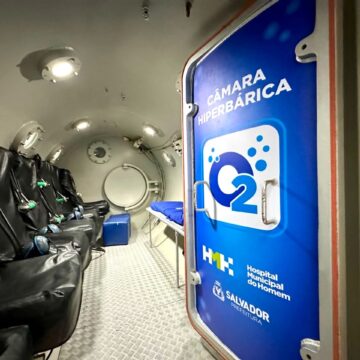 Hospital Municipal do Homem passa a oferecer tratamento com câmara hiperbárica em Salvador