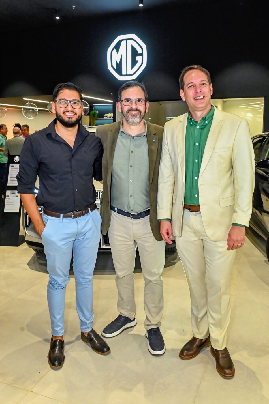 Tiago Matos, Antônio Freitas e Diego Barreto