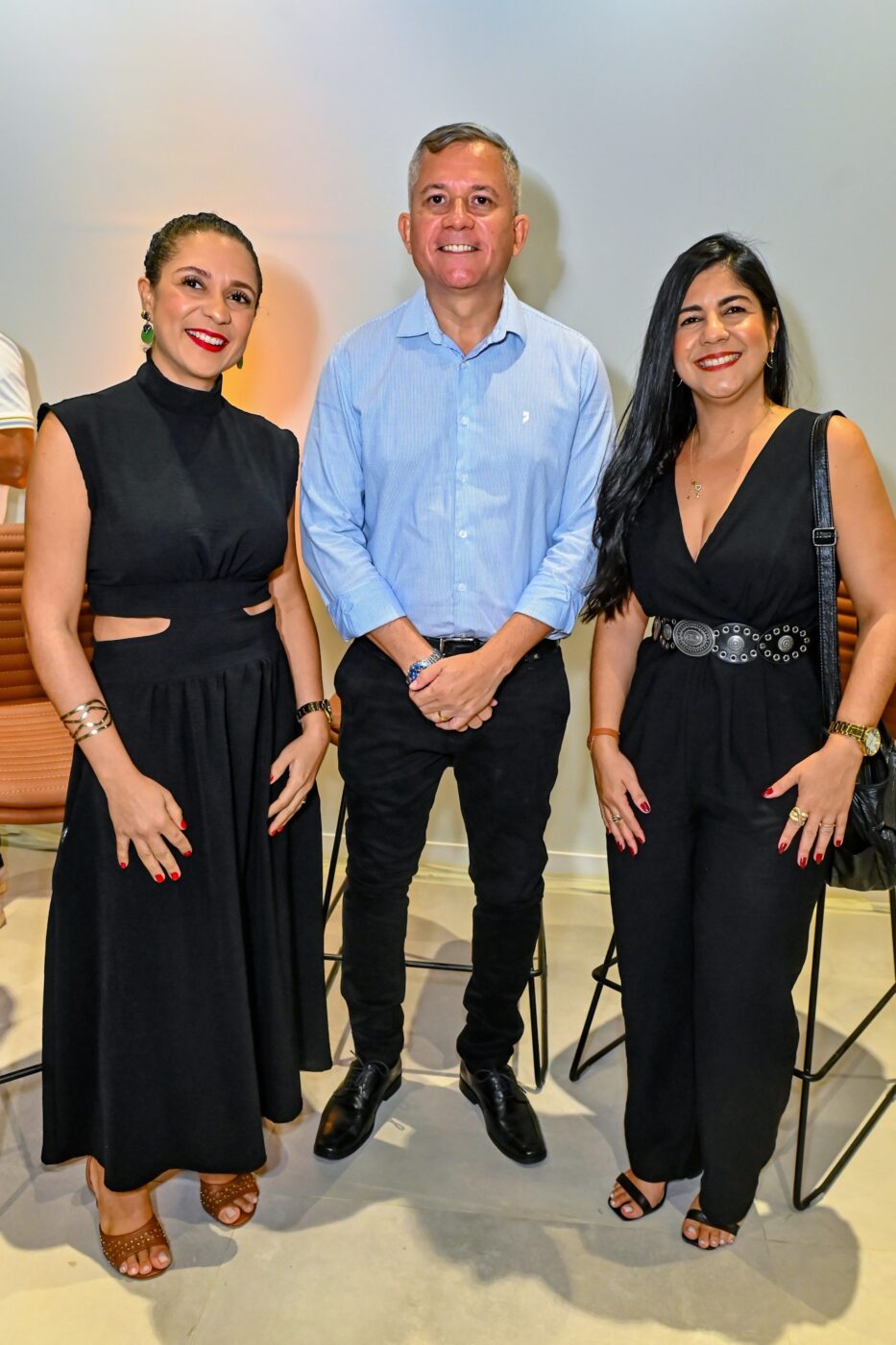 Patrícia Graça, Rubens Penaforte e Bruna Pinheiro